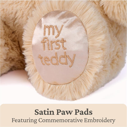 GUND My First Teddy Bear 10-Inch Tan Stuffed Animal for Ages 0+