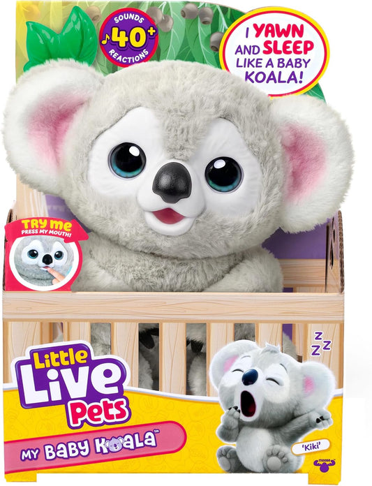 LITTLE LIVE PETS My Baby Koala Kiki, Koala Stuffed Animal