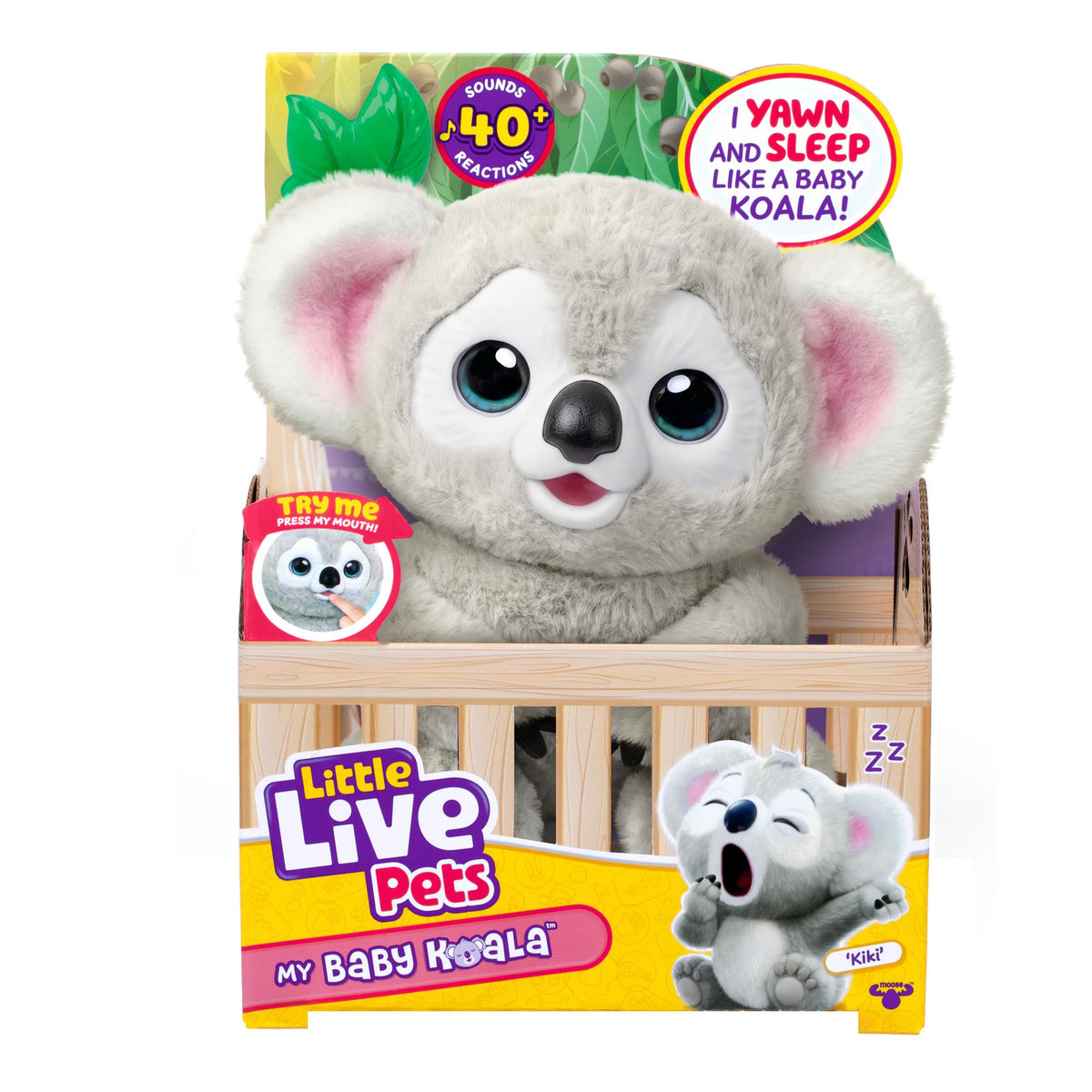 LITTLE LIVE PETS My Baby Koala Kiki, Koala Stuffed Animal