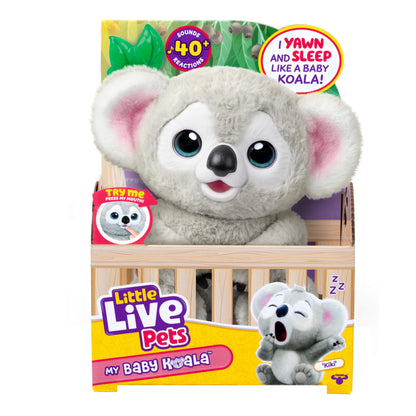 LITTLE LIVE PETS My Baby Koala Kiki, Koala Stuffed Animal