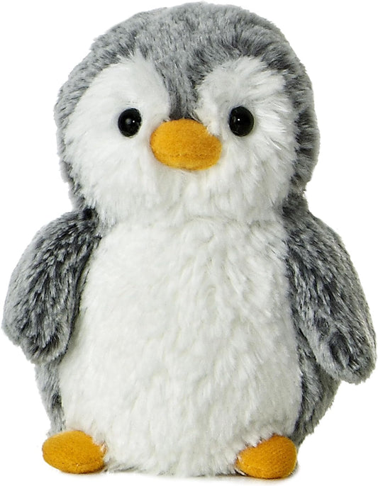 Aurora Pompom Penguin 6" Pompom Mini Penguin Playful Stuffed Animal