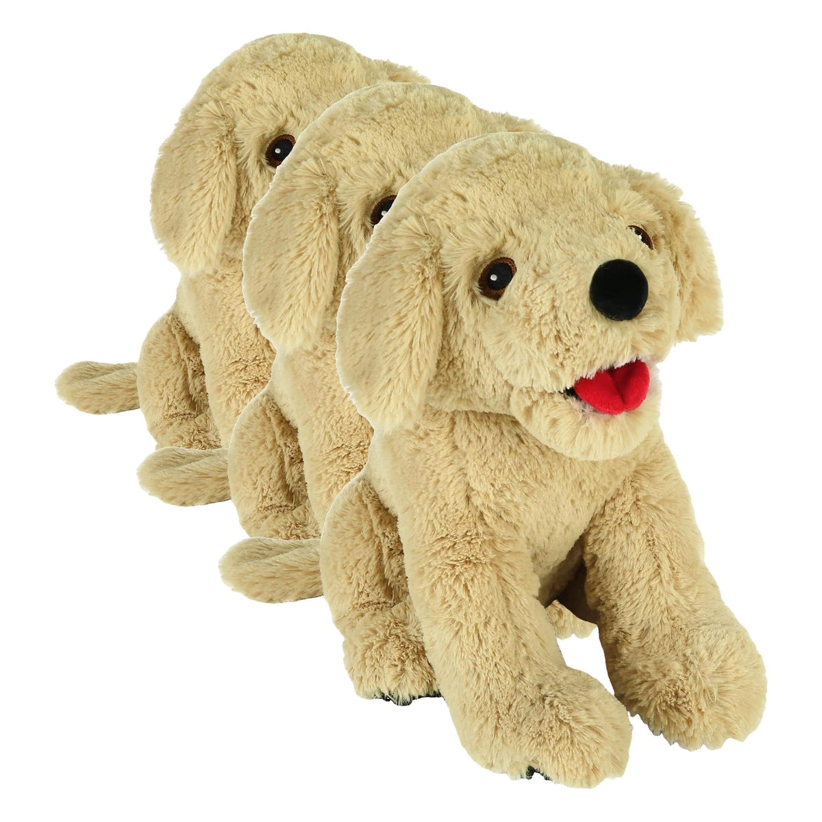 LotFancy Dog Stuffed Animals Plush, 21" Soft Cuddly Golden Retriever Plush Toys, Large Stuffed Dog, Puppy Dog Stuffed Animals, Easter Birthday Gift for Kids Girls Boys