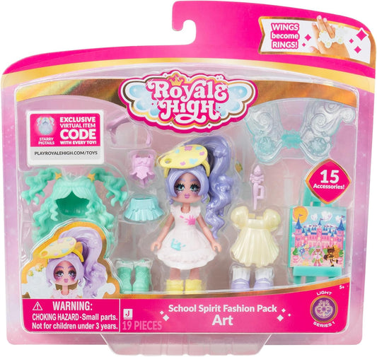 Royale High 3" School Spirit Fashion Pack: Art - Light Series 1
