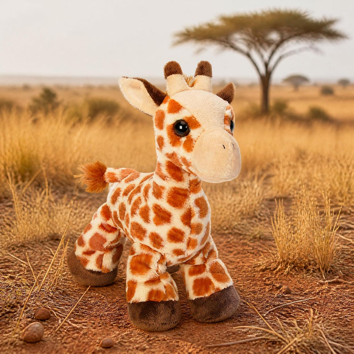 Wild Republic Giraffe Plush, Stuffed Animal, Plush Toy, Gifts for Kids, Hug’Ems 7