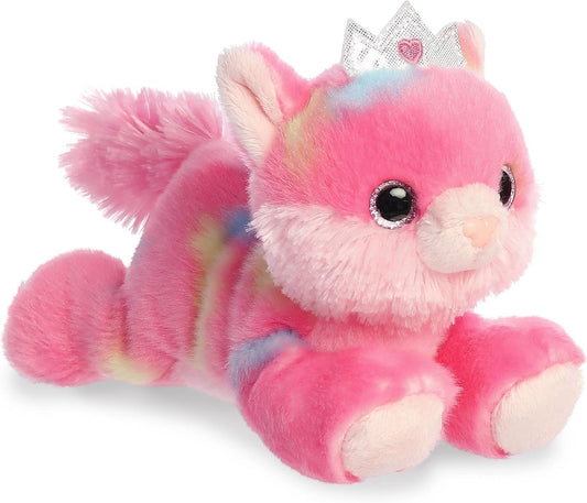 Aurora Bright Fancies 7.5" Princess Frutti Kitty Vibrant Stuffed Animal