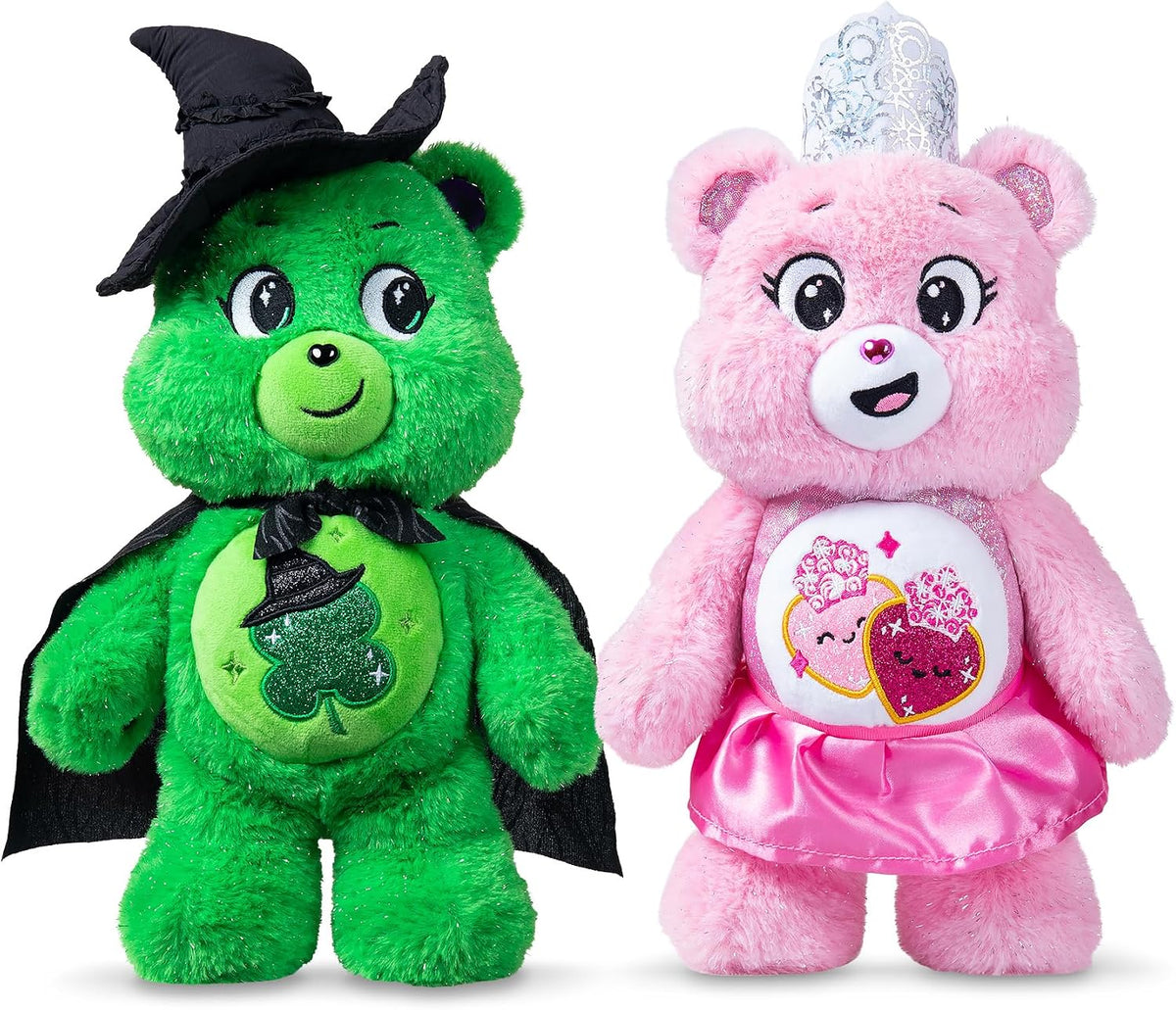 Care Bears - Care Bears x Wicked 2-Pack - Love-a-Lot Bear as Glinda & Good Luck Bear as Elphaba