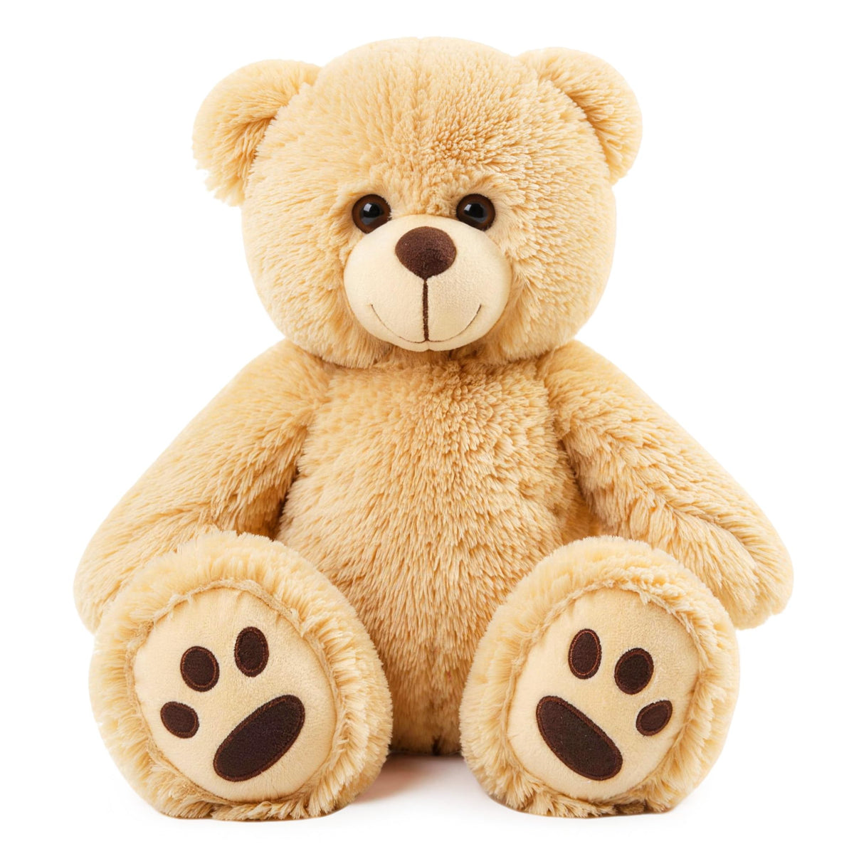 LotFancy Teddy Bear Stuffed Animals, 20 inch Soft Plush Toy, Brown