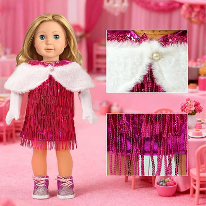 18-Inch Doll Clothes and Accessories, Doll Outfit Set