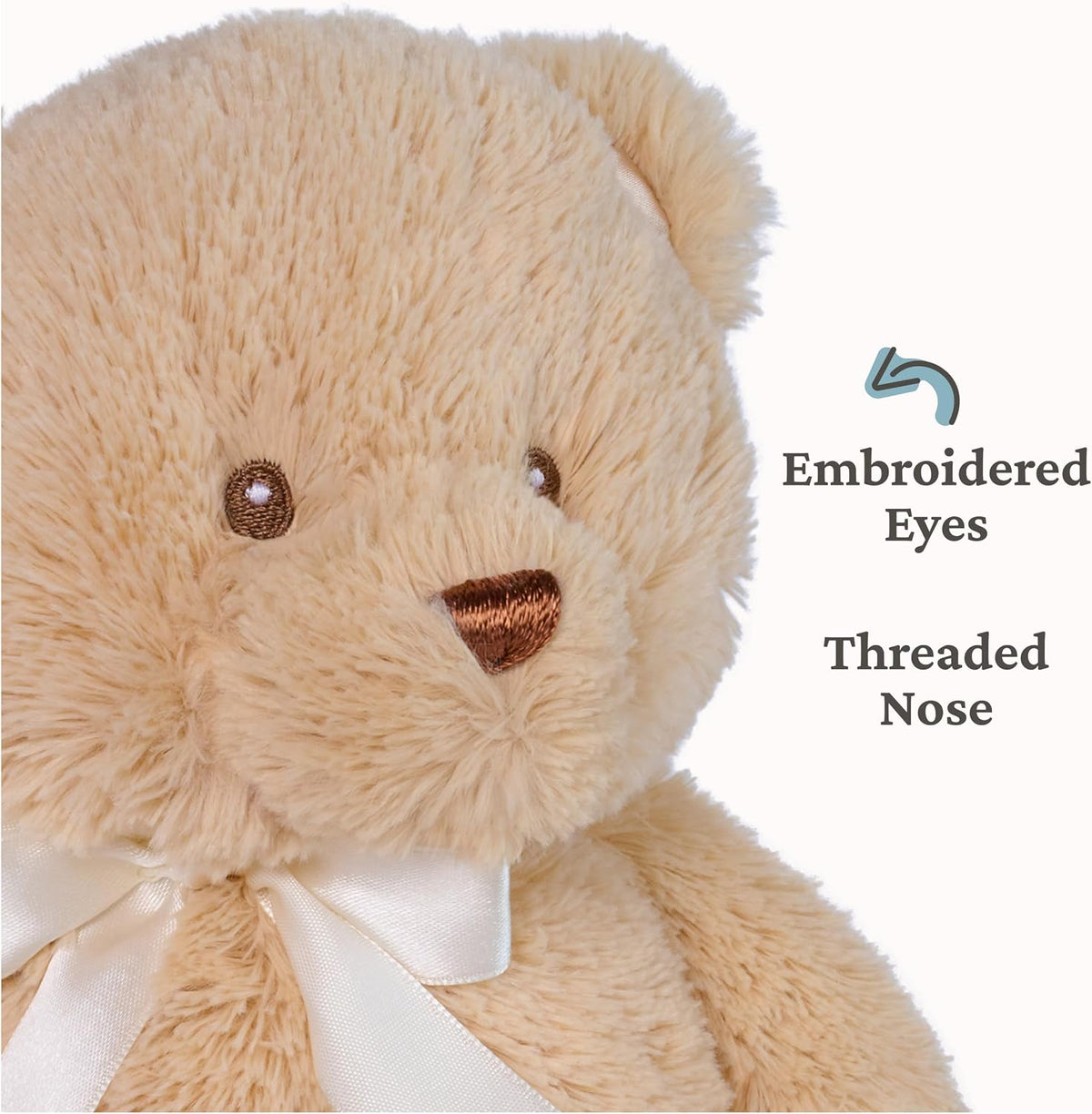 GUND My First Teddy Bear 10-Inch Tan Stuffed Animal for Ages 0+