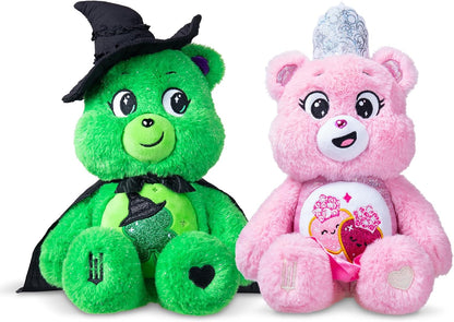 Care Bears - Care Bears x Wicked 2-Pack - Love-a-Lot Bear as Glinda & Good Luck Bear as Elphaba