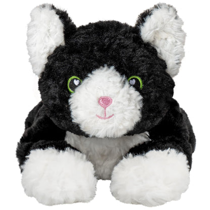Bunny Microwavable & Weighted Stuffed Animals - 1.5 Lbs Unscented Heating Pad for Period Cramps Pain Relief and Anxiety, Cute Bunny Plush Toys Gifts for Women Girls Adults and Kids by Happy Fuel