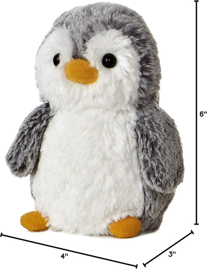 Aurora Pompom Penguin 6" Pompom Mini Penguin Playful Stuffed Animal