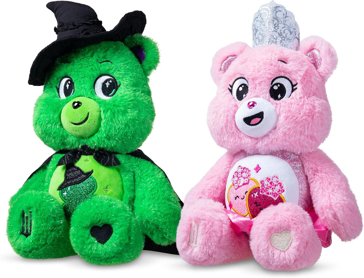 Care Bears - Care Bears x Wicked 2-Pack - Love-a-Lot Bear as Glinda & Good Luck Bear as Elphaba
