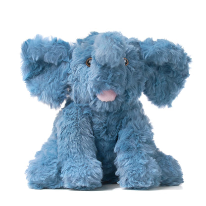 Hopearl Adorable Plush Calf Elephant Toy Floppy Elephish Ultra Soft Haggable Stuffed Animal Birthday Holiday Gift for Boys Girls Kids Toddlers, Gray, 9''