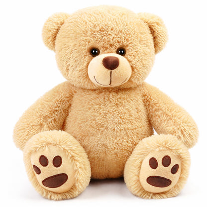 LotFancy Teddy Bear Stuffed Animals, 20 inch Soft Plush Toy, Brown