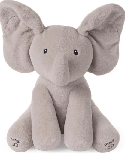 GUND Baby Flappy Elephant 12-Inch Interactive Animated Musical Baby Toy