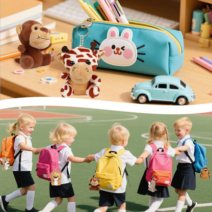 12 Pack Small Stuffed Animals Bulk,4.5 Inch Mini Plush Toys School Prize