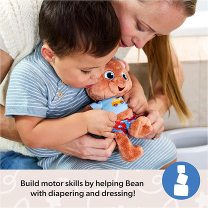 Ms. Rachel Potty Time with Bean, Interactive Plush Animal & Toilet