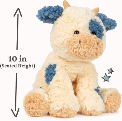 GUND Cozys Collection Cow 10-Inch Stuffed Animal Sensory Toy for Ages 0+