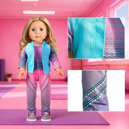 18-Inch Doll Clothes and Accessories, Doll Outfit Set