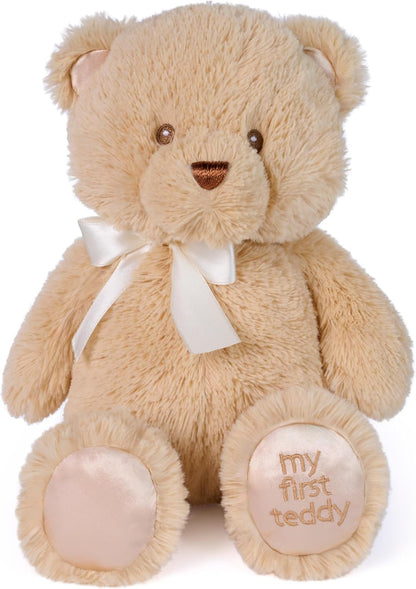 GUND My First Teddy Bear 10-Inch Tan Stuffed Animal for Ages 0+
