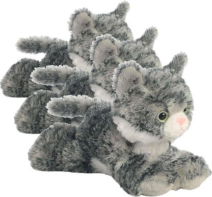 Aurora® Adorable Mini Flopsie™ Lily™ Stuffed Animal - Playful Ease - Timeless Companions - Gray 8 Inches