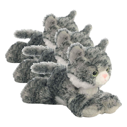 Aurora® Adorable Mini Flopsie™ Lily™ Stuffed Animal - Playful Ease - Timeless Companions - Gray 8 Inches